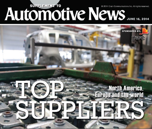 Kongsberg Automotive among global Top 100 automotive suppliers 